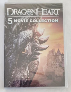 Dragonheart 5 Movie Collection DVD Dennis Quaid NEW Action Fantasy Bonus Feature - Picture 1 of 7