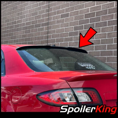 SpoilerKing Rear Window Roof Spoiler (Fits: Mazda 6 2003-2008 4dr) 284RC - Image 1 of 4
