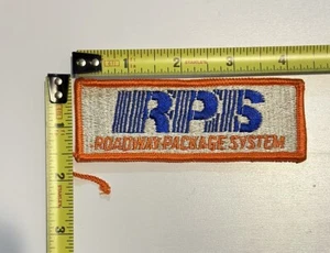 VINTAGE 1970s 1.5”x4.375” RPS Roadway Package System Patch Rare Large Logo NEW - Picture 1 of 3