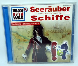 Was ist Was - Seeräuber / Schiffe - Doppelfolge Hörspiel-CD Tessloff 2004 50min - Bild 1 von 2