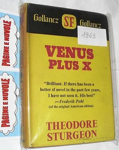 sturgeon - VENUS PLUS X - con sovracoperta!! - sf in inglese!! (1969) - Imagen 1 de 1