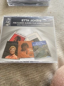 ETTA JONES - Five classic albums + bonus tracks SEALED 4CD Box set - remastered - Picture 1 of 2