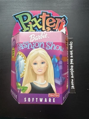 Vintage 2002 Pixter Barbie Fashion Show Software Cartridge NEW - image 1 of 4