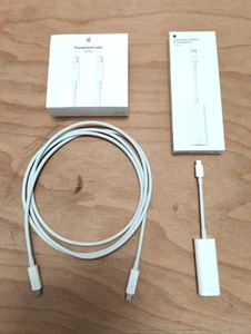 APPLE THUNDERBOLT 2 KABEL + APPLE THUNDERBOLT 2 AUF 3 ADAPTER - Bild 1 von 6