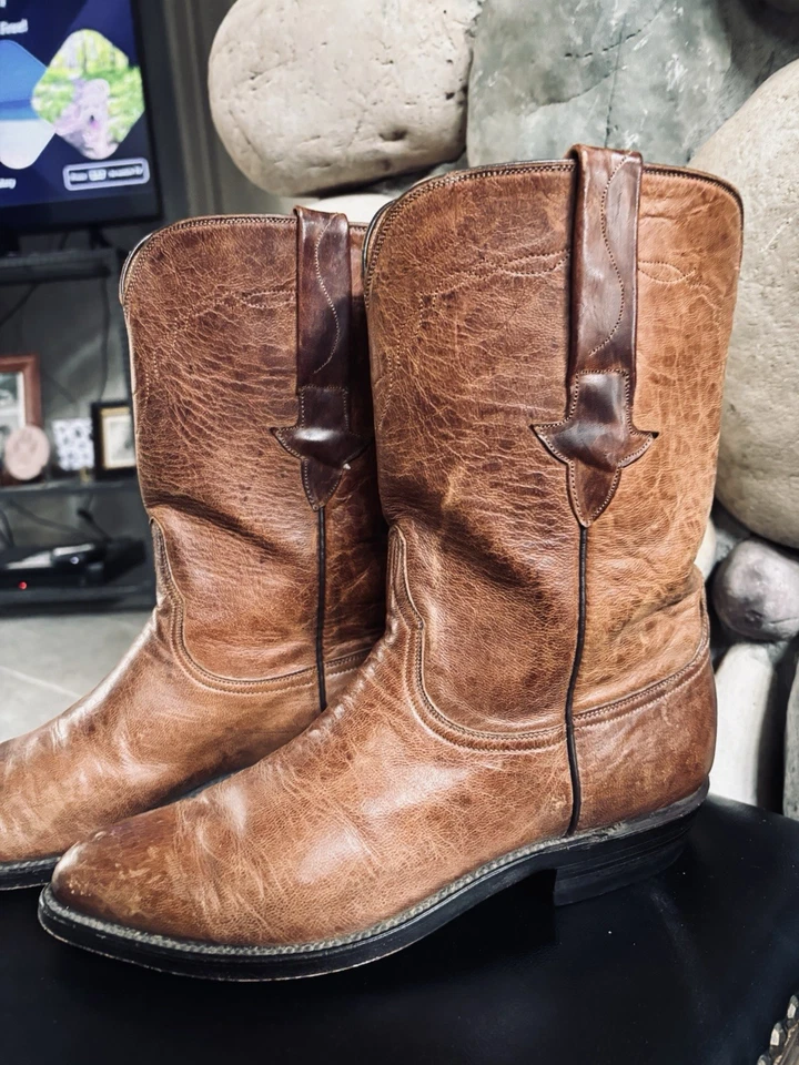 Botas Western Lucchese Roper 7D De Colección Excelente Estado Flexible  Foto 1 de 4