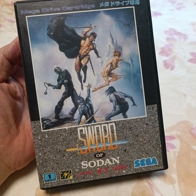 SEGA MEGADRIVE MEGA DRIVE MD Sword of Sodan NTSC-J Japanese version Boxed - Image 1 of 3