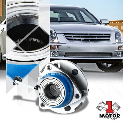 [Delantero Izquierdo Derecho] Kit de montaje de buje de cojinete de rueda para 04-11 Cadillac SRX/STS Foto 1 de 4