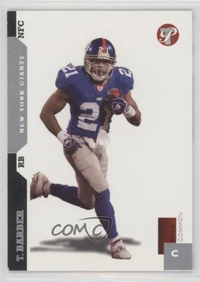 2005 Topps Pristine Tiki Barber #1 - Image 1 of 2