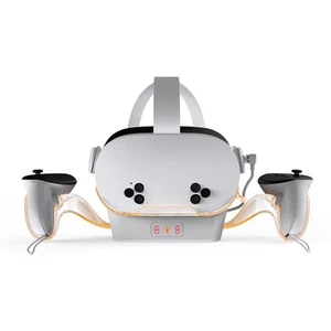 Estación de Carga VR Soporte Controlador con 2 Baterías Recargables para Meta 7694 - Imagen 1 de 10