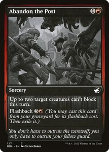 [MTG] Abandon the Post (127) (DBL) NM - Picture 1 of 1
