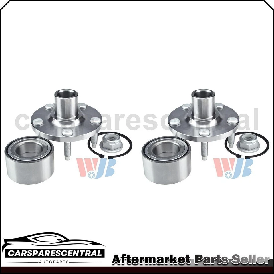 Conjunto de 2x cojinete de rueda y buje delantero para Lincoln MKX 2007-2009 Foto 1 de 4