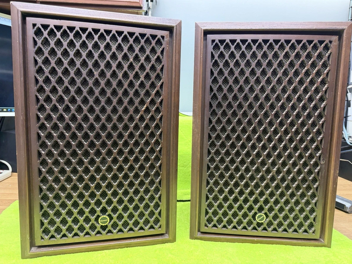 Sansui Sp-50 Speaker Floor Bookshelf Speakers Pair for sale online