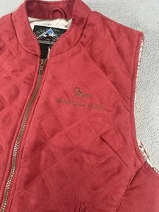 Vintage Mountain Horse Reitweste Damen S rot gesteppt - Bild 1 von 9