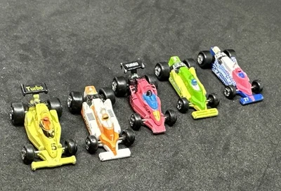 Micro Machines #18 Formula Racers Collection Set Of 5 , 1989 Galoob, Vintage - Image 1 of 4