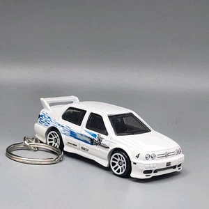 1995 Volkswagen Jetta MK3 White Custom 1/64 Scale Diecast🎁GREAT Gift🎁 - Picture 1 of 9