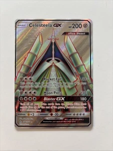 ** Celesteela GX (Full Art) 144/156 Sun & Moon Ultra Prism NM - Picture 1 of 2