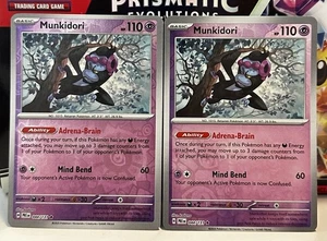 Pokemon Karte Prismatic Evolutions TCG Reverse Holo - Munkidori (044/131) - Bild 1 von 1