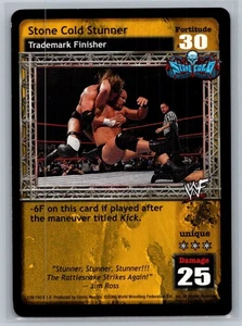 2000 Comic Images WWF Raw Deal #109/150 Stone Cold Stunner - VG - Picture 1 of 2
