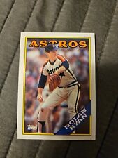 1988 Topps Nolan Ryan #250 Baseball Card Multiple ERRORS "Double Print"