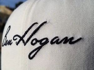 Gorra de béisbol vintage Ben Hogan ajustada 7 1/4 hecha en EE. UU. New Era azul blanco - Imagen 1 de 7