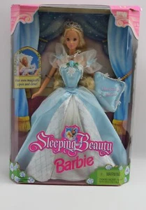 Barbie Sleeping Beauty Doll 1998 with Musical Pillow - Picture 1 of 2