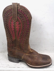 NUOVI stivali western Ariat donna Quickdraw VentTEKS punta quadrata 10019904 misura mm 7 B* - Foto 1 di 12