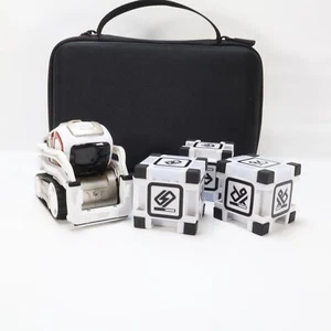 Anki Cozmo Robot Blue 3 Würfel Hardcase ungetestet OHNE LADEGERÄT - Weiß - Bild 1 von 5