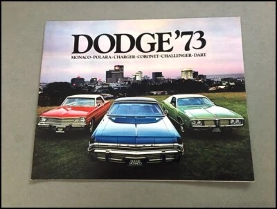 1973 Dodge 40-page Car Brochure Catalog  Monaco Challenger Charger Dart Polara - Изображение 1 из 4