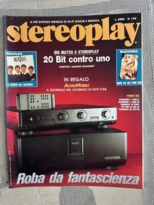 Rivista Stereoplay n. 193 - Giugno 1990 - Speciale Kenwood L-1000 - Picture 1 of 2