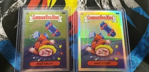 2020 Topps Chrome Garbage Pail kids HURT KURT & PAT SPLAT a&b matched set - Picture 1 of 8