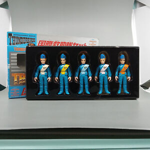 Thunderbird Bandai Action Figure Vintage International Rescue Team Set Lot of 5