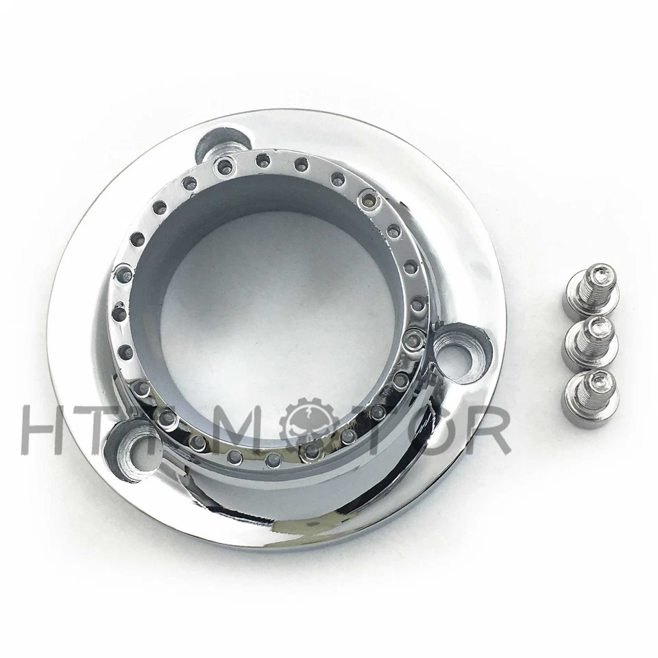 Silenciador de punta de escape cromada toma de corriente para Yamaha Bruin 350 Grizzly 350 660 ATV Foto 1 de 4