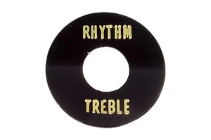 Toggle Switch Ring Plate Black for Gibson Les Paul - Picture 1 of 3