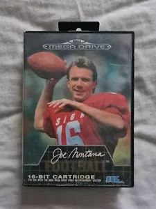JOE MONTANA FOOTBALL Sega Mega Drive UK / EUROPEAN PAL Game Mega Drive - Imagen 1 de 5