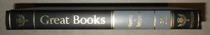 GREAT BOOKS VOL 32 NEWTON HUYGENS HARDBACK HARDCOVER USED 1992 BRITANNICA BLACK - Picture 1 of 5