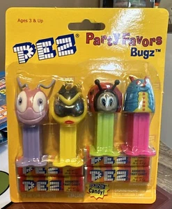 PEZ Mini Party Favors BUGZ Dispensers 1999 Sealed Package NEW w61 - Picture 1 of 4