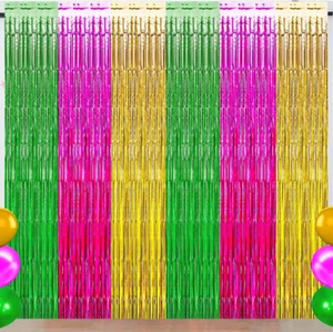 Luau Hawaiian Party Decorations, Luau Party Decorations, Green Rose Red and Yell - Picture 1 of 12