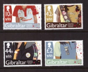 Gibraltar 2010 Girl Guiding Uniforme Set MNH Sellos Como Nuevos - Imagen 1 de 1