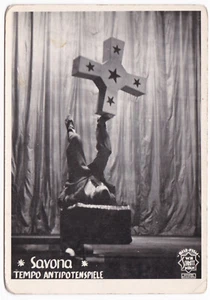 Savona Tempo Antipodenspiele Trinka Foto alte Karte Artisten Zirkus Circus - Bild 1 von 2