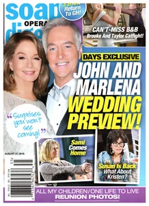 Soap Opera Digest Magazine August 27 2018 Drake Hogestyn Deidre Hall Hunter Tylo - Imagen 1 de 3