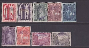 Belgio 1928:Expo di Anversa con bollo speciale (N°266A/K) s. cpl L.532(403/s174) - Picture 1 of 2