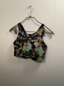 Fabletics Damen Sport BH grün schwarz bunt Racerback ungepolstert #34 - Bild 1 von 6