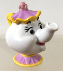 Mrs Potts 1.75" Mini Figura de Acción Cabeza Bobble Disney Juguete de La Bella y la Bestia - Imagen 1 de 9