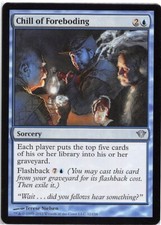 Chill of Foreboding *Uncommon* Magic MtG x1 Dark Ascension SP