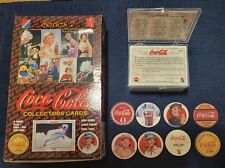 1994 Coca-Cola Coke Complete Card Set Series 2 - 100 cards NM-Mint & 8 Coke Caps