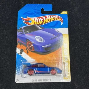 Hot Wheels 2011 New Models Porsche 911 GT3 RS Blue 36/50 2011 - Picture 1 of 8