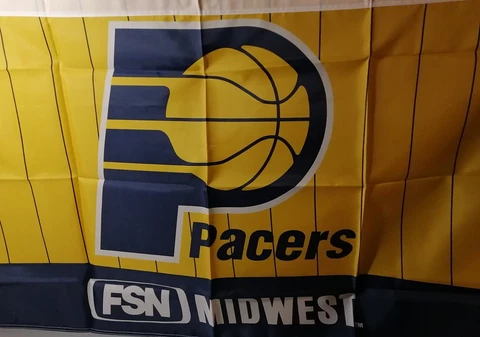 Indiana Pacers FSN midwest flag 34in x 22in Cover