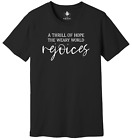 A Thrill Of Hope The Weary World Rejoices Shirt, Oh Holy Night Shirt