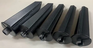 o'o'o . Set of 5 . . MALIBU METAL STAKE . . for Low Voltage Lights . . All NEW! - Picture 1 of 2