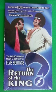 Rückkehr des Königs? Sealed VHS Elvis Mockumentary / Parody E.I. Independent - Bild 1 von 6